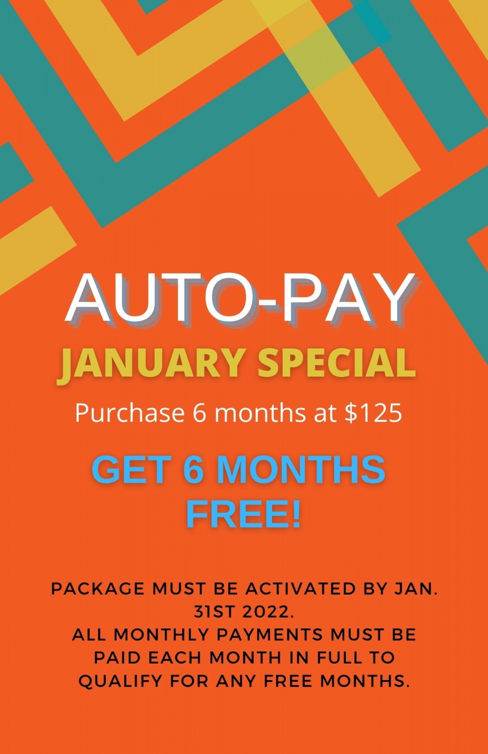 auto pay $125 & receive 6 months free (Flyer (Landscape)) (Flyer (5.5 × ...