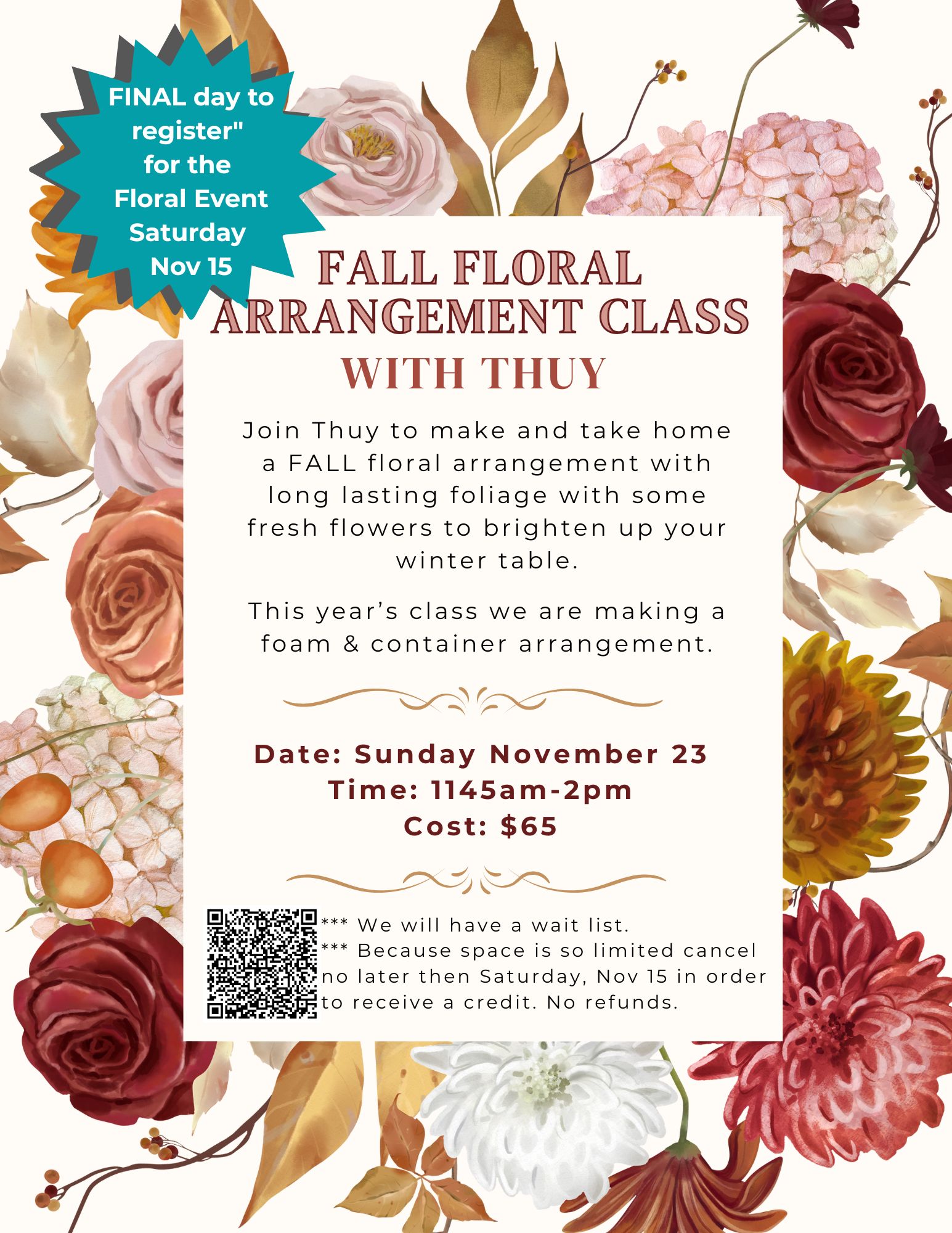 Flower Arrangement Workshop (3)